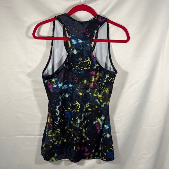 Lukka Womens Racerback Tank Athletic Exercise Printed Shirt Celestial Size L - Picture 4 of 5